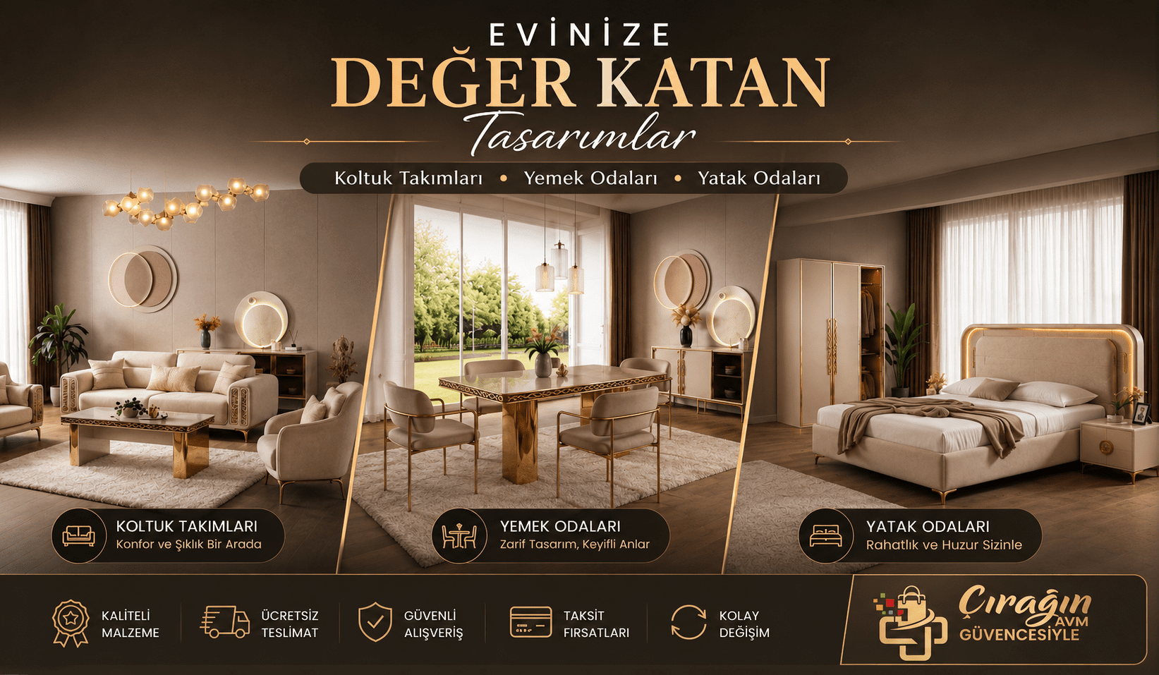 Evinize Şıklık, Yaşamınıza Konfor Katın